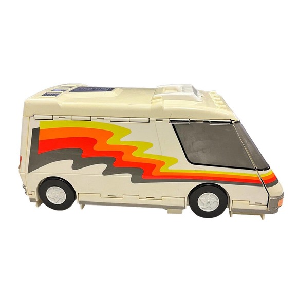 Micro Machines Toys Vintage Micro Machines Galoob Super Van City Camper 991 Rv Fold Out